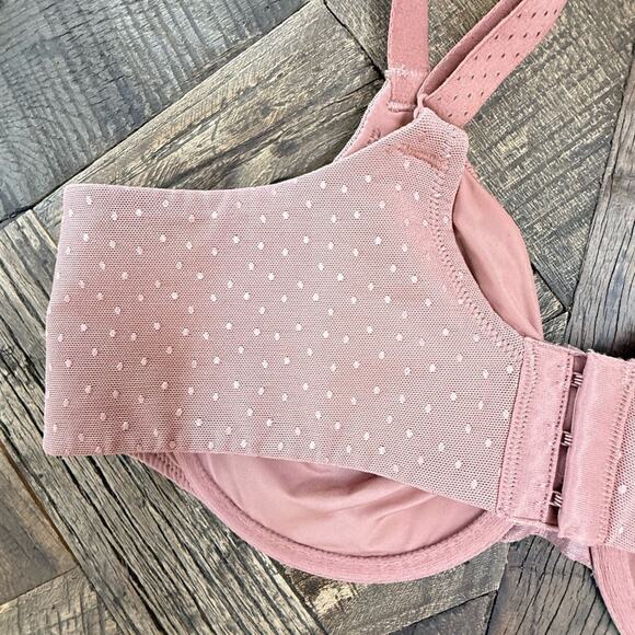 Wacoal 855303 Back Appeal Underwire Smoothing Bra - Burlwood – 38D - Picture 6 of 7